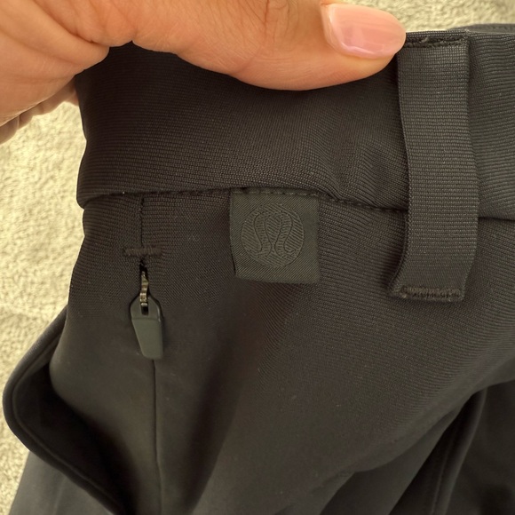 Lululemon Mens Commission Pants Size 34x34 Gray Warpstreme Golf Classic Preppy - Picture 3 of 7